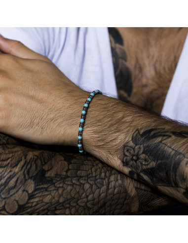 Bracelet Ajustable 'Noa' Turquoise - Rockstone